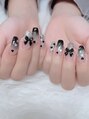 ルルシェ フロム アプリラッシュ(lulushe from Apri Lush)&nbsp;キラキラパーツゴテゴテネイル大好きです(*^^*)