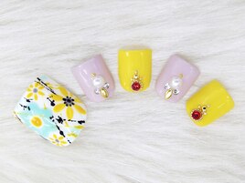 サマー　フラワーペインテッド