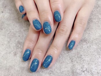 プライズアイリス アイラッシュ 池袋東口店(prize Iris eyelash)/ブルーラメワンカラー