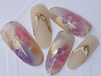 ネイリックス アヴェニール(NAILX avenir)/パステル大理石