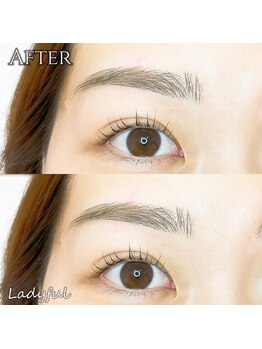 レディフル(Ladyful)/アーチ眉とまつ毛パーマ