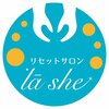 ラ シー(la she)ロゴ