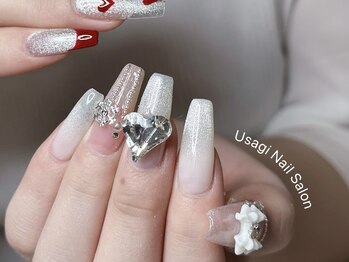 ウサギネイル 新大久保店(usagi nail)/ハートネイル