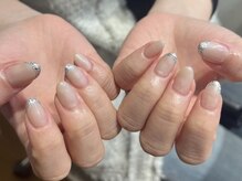 アンドローブ 銀座店(&robe)/ワンカラー＋先端ラメライン