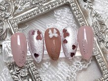 ラメール(La mer)/バレンタインネイル