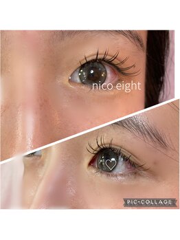 ニコエイト(nico eight)/フラットラッシュ100