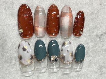 キャンアイドレッシー 博多店(Can I Dressy)の写真/定額デザインも豊富￥4500/5300/5800☆低価格&スピーディー♪写真はクーポン利用で￥5000！！全員ご利用OK！