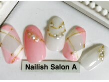 ネイリッシュサロン エー(Nailish Salon A)/2016秋冬ネイル/チェック