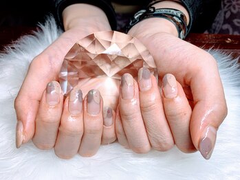 アムルーズ(Amoureuse)/ニュアンスクリアネイル♪