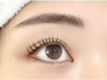 カグヤヒメ アイラッシュ(kaguyahime eyelash)の写真/自まつ毛派に大人気★[パリジェンヌ¥5900～]くるんと上向きまつ毛で愛されeyeに♪最適なデザインをご提案◎