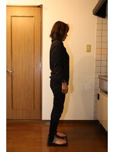 ヨサパークサティ 木津梅美台店(YOSAPARK Sati)/着替えて測定と撮影をします(^^)