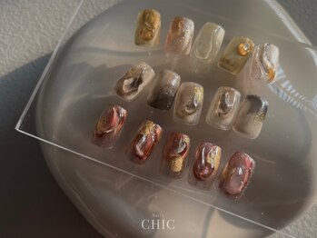 ネイルズシック(Nail's CHIC)の写真/《定額プラン6000円～》50種類以上の定額デザインをご用意♪人気のデザインを通いやすい価格でご提供◎