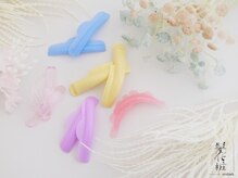 髪化粧アイラッシュ(髪化粧eyelash)の雰囲気（まつげ用ロッドもさまざまな目の形に対応出来る様に多数用意☆）