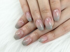 【森】グレー グラデーション