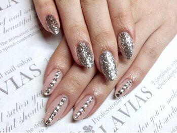 ラヴィアスプラス(LAVIAS+)/【ジェル】お好きなアート6本