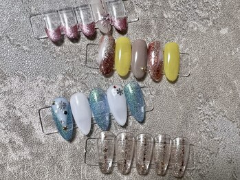 ニコネイル(NIKO NAIL)/11月シンプル定額デザイン