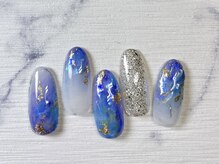 インプレス 蒲田店(Impress)/奥行きキラキラネイル