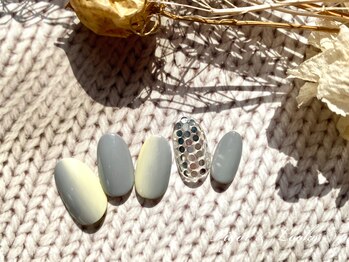 ヴィガー アンド ルックス 白金 目黒(Vigor&Looks)/グラデーション ホロ シルバー