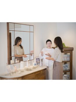 ホウレイ線・たるみ改善！予防ケア