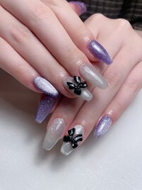 長出しシルバーの上品デザイン