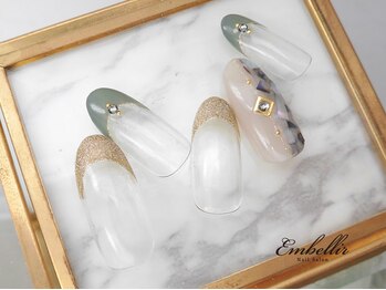 アンベリール 横浜店(Embellir)/(1025)ハーフシェルネイル