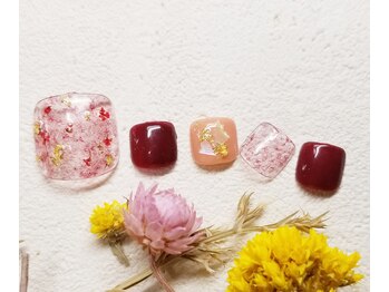 ネイルズガッシュ 蒲田東口店(NAILsGUSH)/*カラフル押し花*