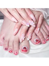 ゾウゾウ(Zow Zow)/ハートネイル【ハンド¥11000】