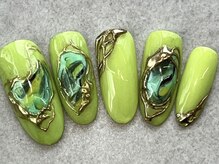 ネイリックス アヴェニール(NAILX avenir)/グリーン　ニュアンスミラー