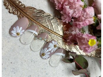 ネイルサロン アージュ(Nail Salon A jyu)/大人女子フラワーアート