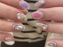 アイネイルズ 天神今泉店(I-nails)/【misato.n】カラフルニュアンス