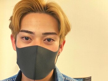 ルアン 六本木店の写真/眉コンプレックス解消◎【メンズ眉毛脱毛スタイリング】毛流れを活かした自然な美眉でお顔の印象UP！