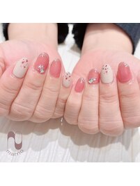 ドライフラワーネイル