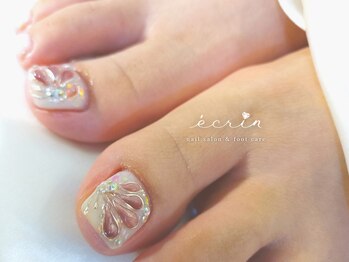 エクラン(ecrin)/フット親指アート★