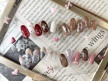 ディア 大森北口店/バレンタインネイル