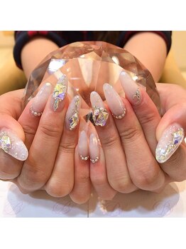 エスフィーネイルサロン ブリーユ(Esfy nailsalon Brille)/キラキラネイル