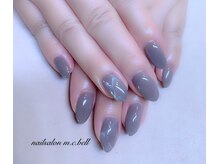 エムシーベル(m.c bell)/大理石ネイル