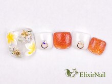 エリクサーネイル 神田(Elixir Nail)/フットやり放題/クーポン使用