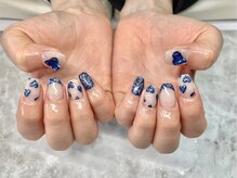 ネイル アイラッシュ 彩 熊谷店/ハートネイル