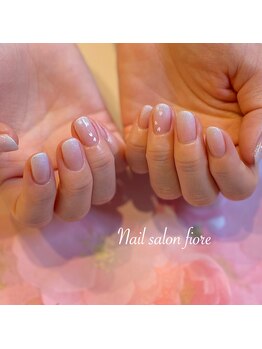 フィオーレ(fiore)/桜ホロ＋グラデーション＋ラメ