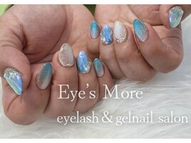 ニュアンスブルーラグーンネイル