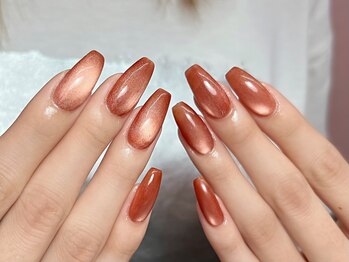 ダークハニー 池袋店(Dark Honey)/秋のマグネットネイル