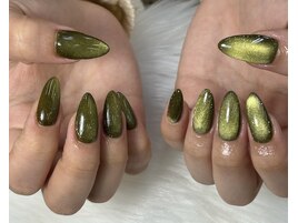 新色★マグネットネイル★