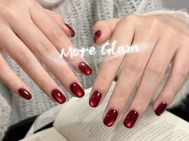 マグネットネイル/秋ネイル