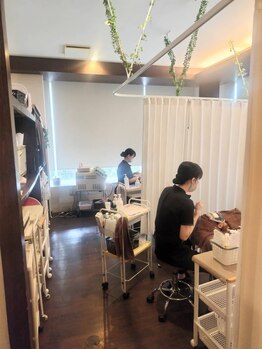 ハピエスト 田辺店/施術風景