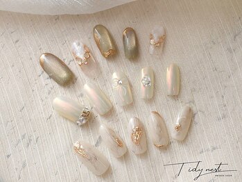 ティディーネスト(Tidynest)の写真/【3種類の定額ネイルコースをご用意!】デザインによってコースをお選びいただけます◎カラーチェンジ無料♪