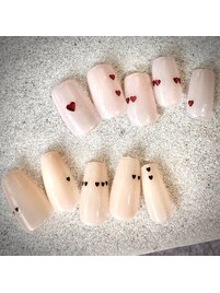 ハートホロネイル