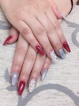 エムアイネイル(MI nail)/スカルプアートつけ放題¥12300