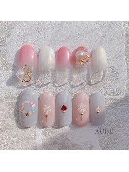 オーブ(AUBE)/冬ネイル