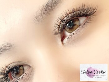 サロン ドット クッキー 塚本(Salon.Cookie)の写真/【キレイを保ちたい方に◇バインドロック30分30束¥4300～】自まつげを掴んで離さない！SNS人気持続力抜群◎