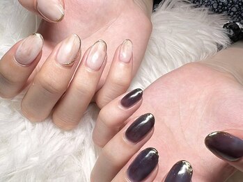 オーク アイラッシュアンドネイル たまプラーザ(OAK)の写真/≪長さ出し1本¥800～OK！≫爪の形を整えたい方、爪の形にお悩みの方は長さ出しも◎【初回オフ無料】
